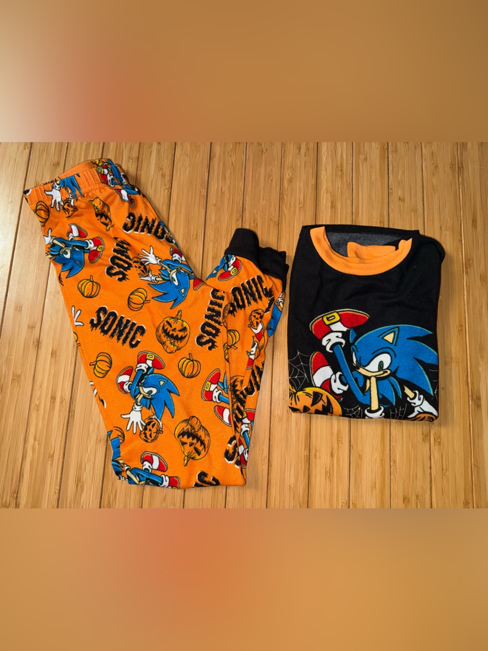 Sonic the Hedgehog Halloween Pajama Set